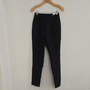 Black High-Waisted Pants